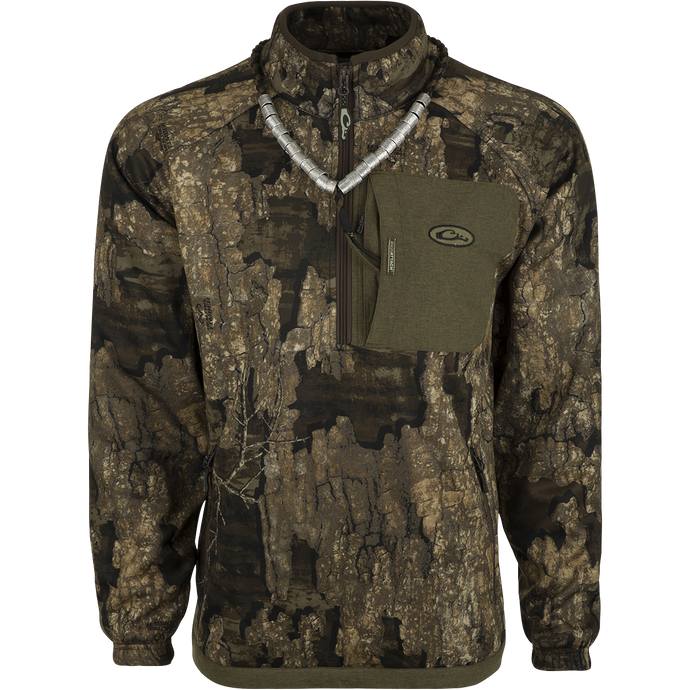 MST Endurance 1/4 Zip Camo Pullover - Realtree Timber