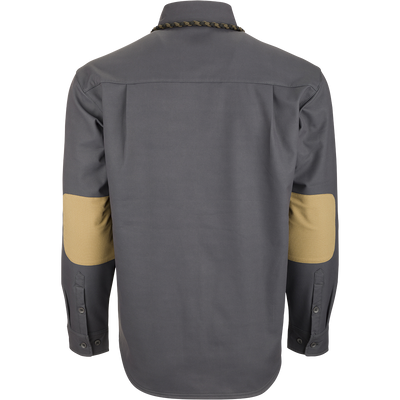 McAlister Microfleece Softshell Waterfowler's Shirt: A versatile shirt with windproof softshell fabric, gusseted underarm, and ample pocket storage for calls and essentials.
