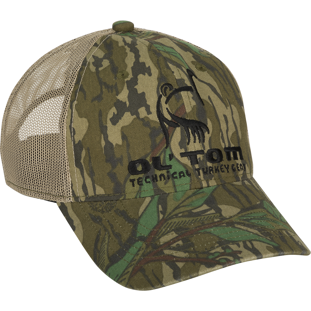 Camo Mesh Back Ol Tom Logo Cap