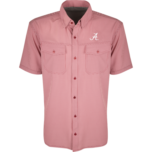 alabama button down dress shirts Alabama S/S Traveler's Shirt