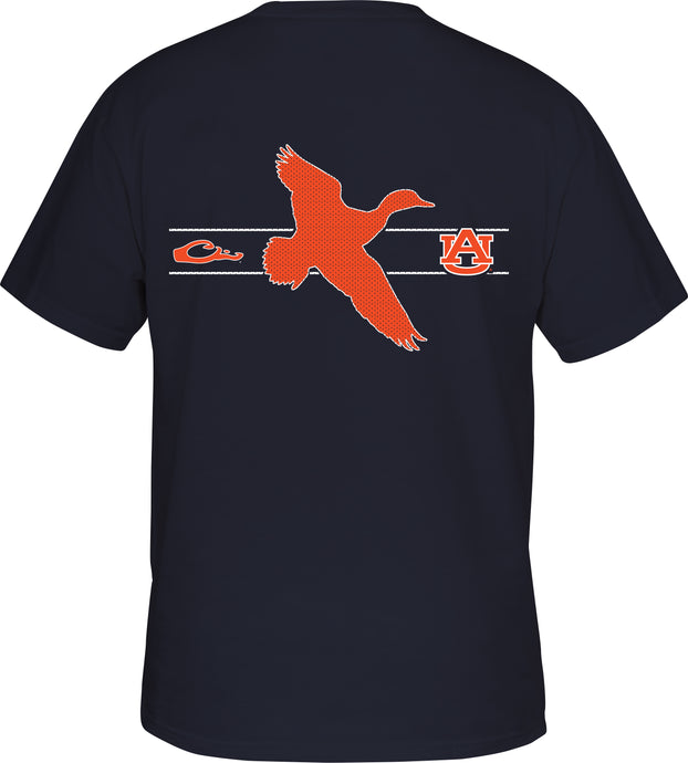 Auburn Drake & School Logo T-Shirt