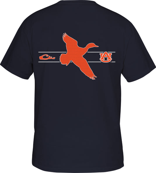 Auburn Drake & School Logo T-Shirt