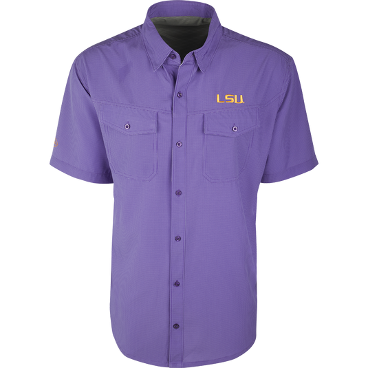 LSU S/S Traveler's Shirt LSU S/S Traveler's Shirt
