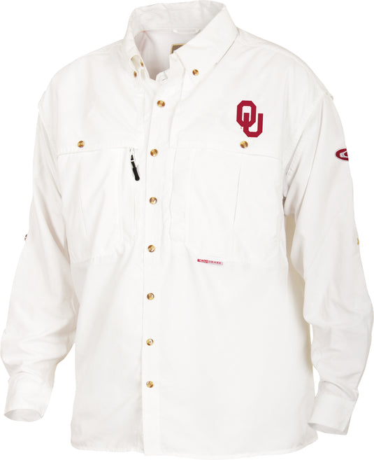 Oklahoma Cotton Wingshooter's Shirt Long Sleeve