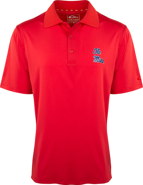 Ole Miss Performance Stretch Polo