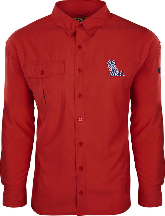 Ole Miss L/S Flyweight Shirt
