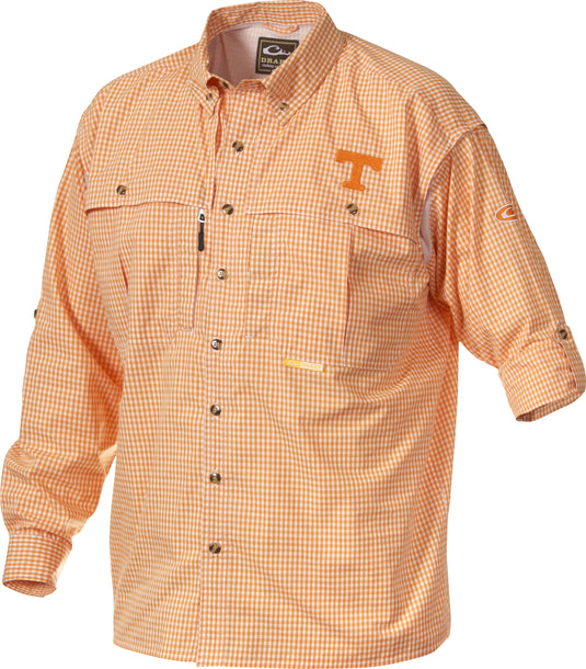 Tennessee Plaid Wingshooter's Shirt Long Sleeve